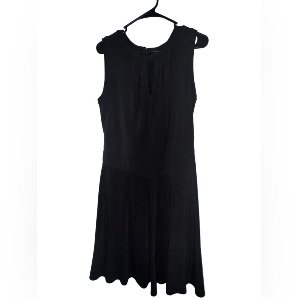 WHBM Matte Jersey Keyhole Dress